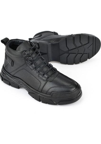 , Erkek Hakiki Deri Bot 1431040ZK2311 Siyah fırsatları