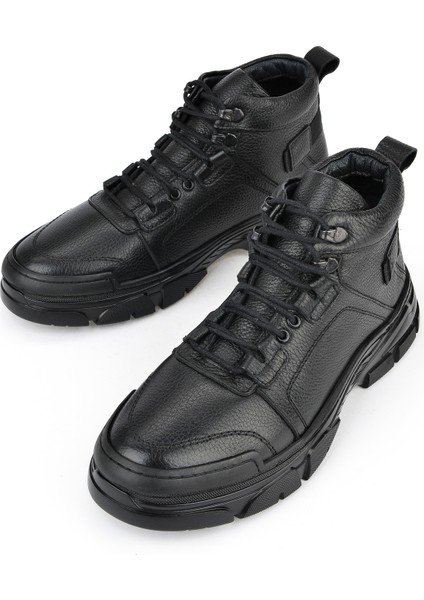 , Erkek Hakiki Deri Bot 1431040ZK2311 Siyah indirimleri