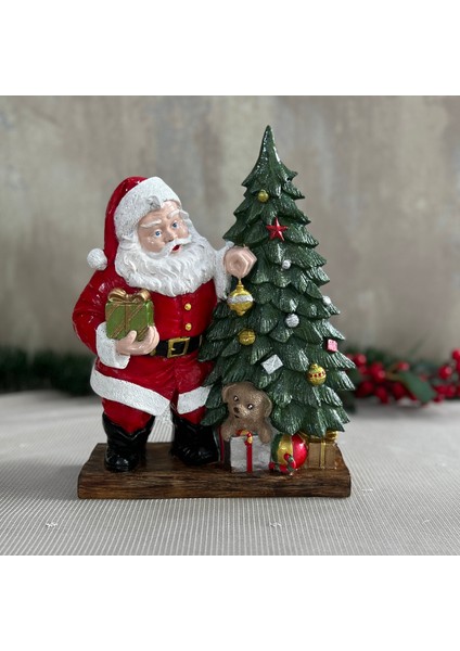 Dea'rt Istanbul Çam Ağaçlı Noel Baba Obje