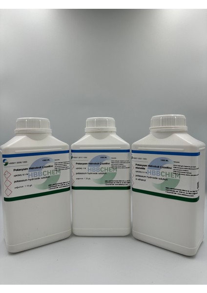 Potasyum Hidroksit Çözeltisi %1 1 Litre