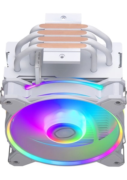 Cooler Master Hyper 212 Halo White 120 mm INTEL(1700P)-AMD Uyumlu Hava Soğutucu