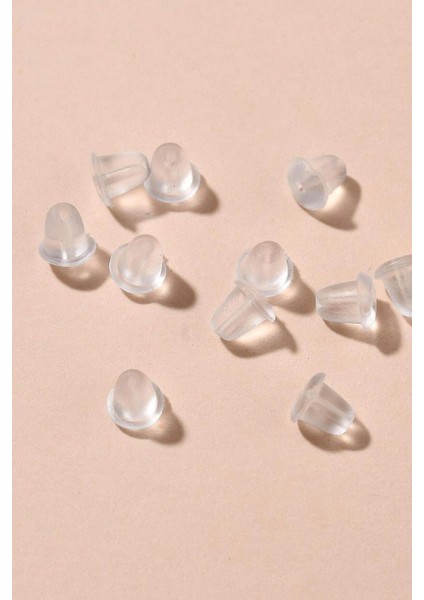 Küpe Arkası Plastik 100 Adet