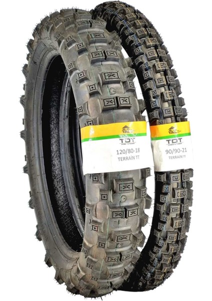Kross Lastik 120/80-18 ve 90/90-21 Tt (Iç Lastikli Tip- Tubetype)