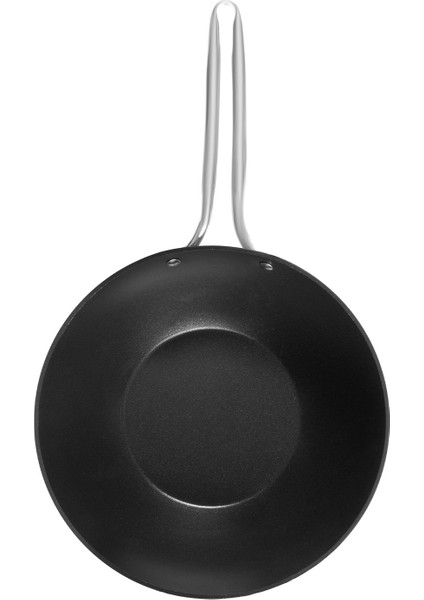 Titanium Professional Wok Tava - Siyah - 28 cm