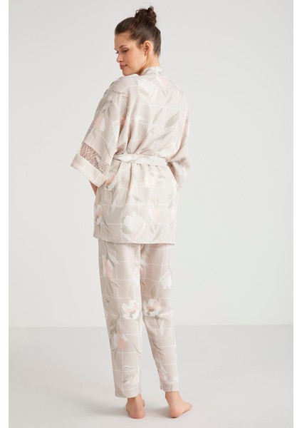 Lux Mood Üçlü Pijama Takımı