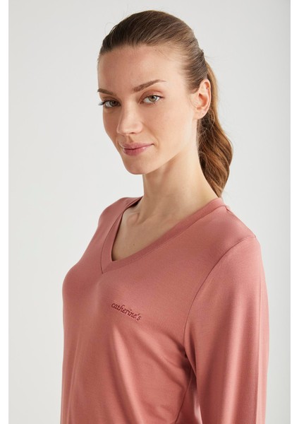 Yumuşak Dokulu Pijama Takımı