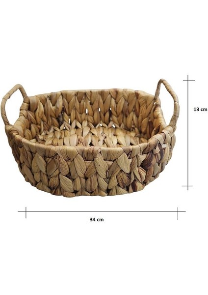 Naturel Oval Sepet Xl Boy PNL-22098XL