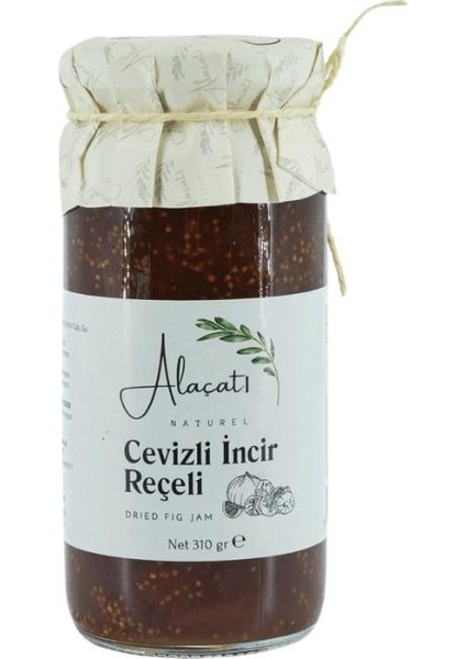 Cevizli Incir Reçeli Doğal Meyveli Katkısız Reçel 300 G E