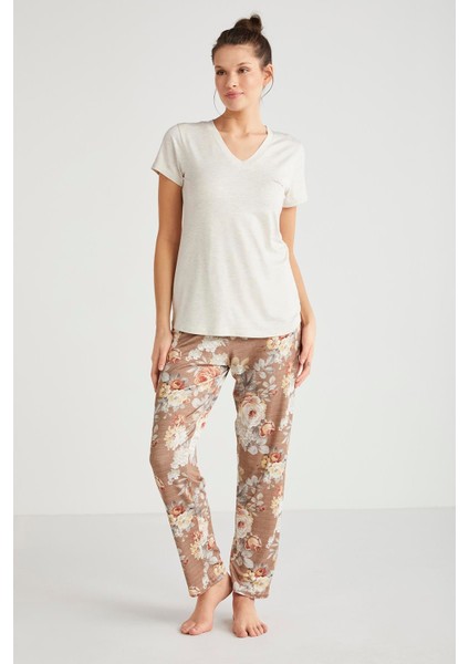 Lux Mood Üçlü Pijama Takımı modelleri