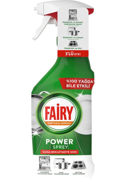 Portakallı Power Spray 500ML fiyatları