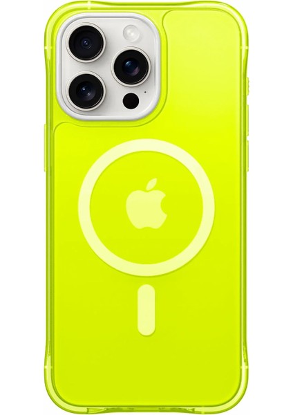 Ciel by CYRILL iPhone 15 Pro Kılıf Ultra Sheer Mag MagSafe özellikli Lime - ACS06767