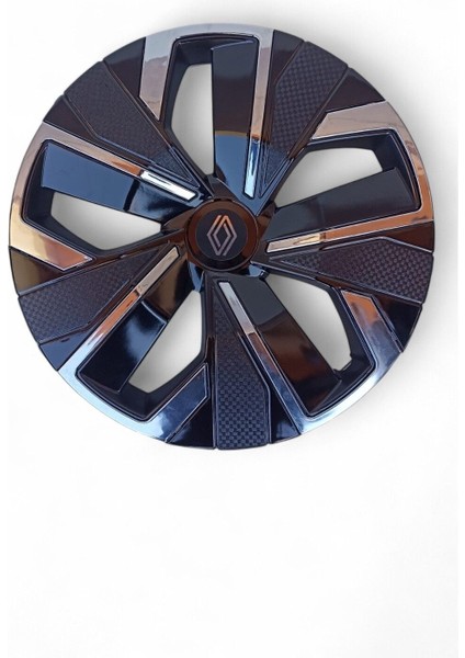 Renault Clio/symbol/megane 16 Inç Jant Kapağı Seti-Özelgri&siyah