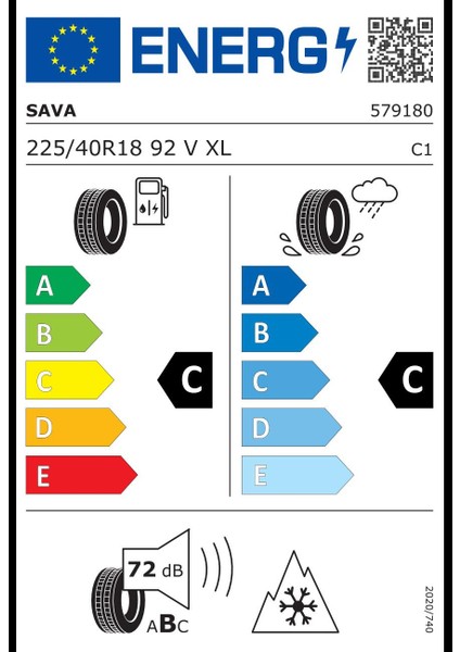 225/40 R18 92V All Weather Xl Fp 4 Mevsim Oto Lastiği (Üretim Yılı: 2024)