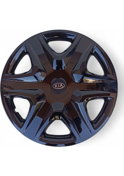 Kia Rio/Cerato/Picanto 15 Inç Jant Kapağı Seti-6ksiyah