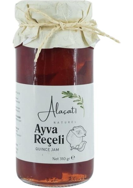 Ayva Reçeli Doğal Meyveli Katkısız Reçel 300 G E