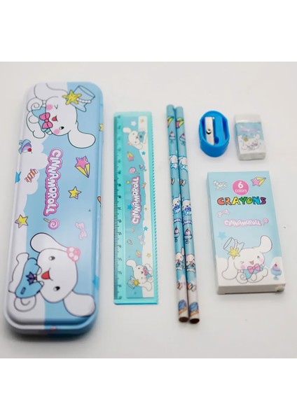 Sanrio Kuromi My Melody Cinnamoroll Kırtasiye Seti 12 Parça Cinnamoroll Kırtasiye Seti indirimleri