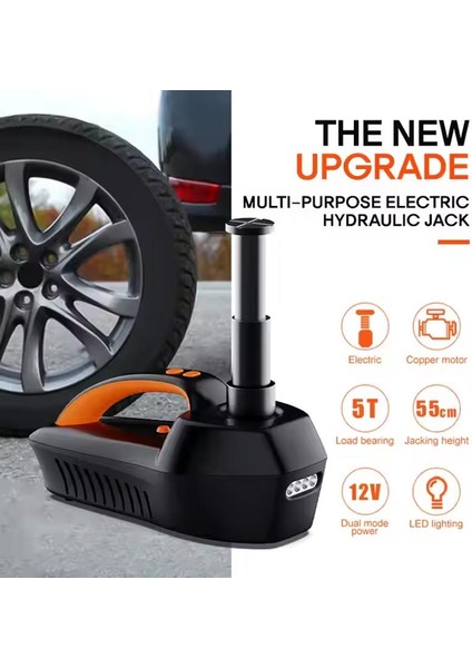 Elektirikli Araç Krikosu Max:5 Ton B03-5T 2'si 1 Arada