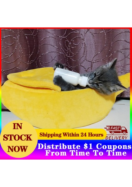 Yeşil Stil 3-5.5 Ibs Için M Kedi Yatağı Köpek Sevimli Muz Şekilli Ev Evcil Hayvan Matı Taşınabilir Yastık Dayanıklı Kapalı Komik Kulübe Yaratıcılık Malzemeleri (Yurt Dışından) fiyatları