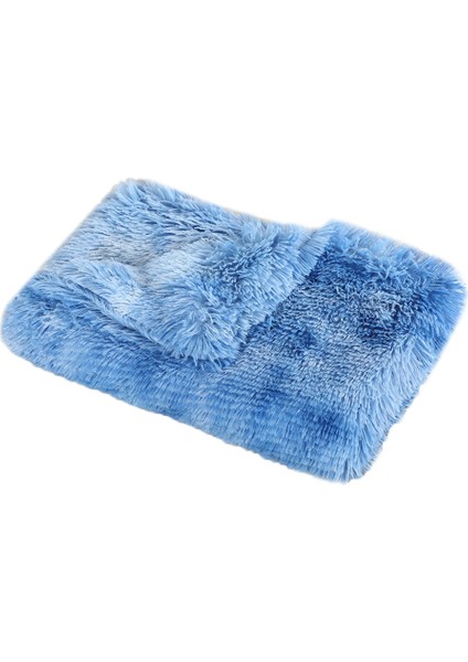 Batik A Stili 78X54CM Yumuşak Pet Köpek Battaniye Kedi Yatak Mat Uzun Püsküllü Sıcak Çift Katmanlı Tüylü Derin Uyku Kılıfı Küçük Orta Büyük Köpekler Yatağı (Yurt Dışından)