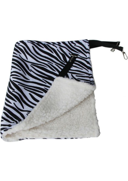 Zebra Desen Stili 35X35CM Sıcak Asılı Kedi Yatağı Mat Yumuşak Kedi Hamak Kış Hamak Pet Yavru Kafes Yatak Kapağı Yastık Hızlı G - - - (Yurt Dışından)