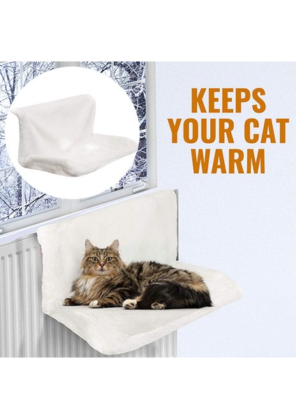 Bir Stil Kedi Radyatör Yatağı Asma Kışlık Sıcak Peluş Sepeti Hamak (Yurt Dışından) fırsatları