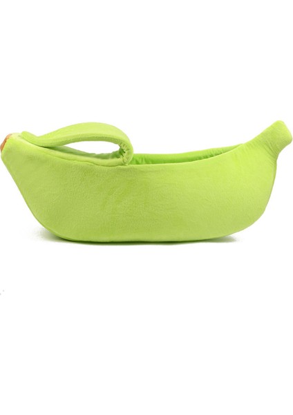 Yeşil Stil L Beden Sevimli Muz Şekilli Evcil Hayvan Kedi Yatağı Mat (Yurt Dışından)