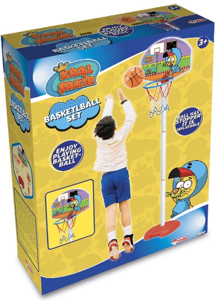 KRAL ŞAKİR BÜYÜK AYAKLI BASKETBOL SET