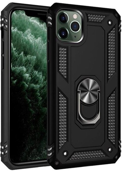 Apple iPhone 11 Pro Kılıf Panzer Yüzüklü Kılıf Lacivert fiyatları