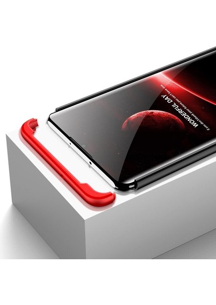 Huawei P30 Pro Kılıf New 360 Derece Tam Koruma Kılıf Rose Gold modelleri