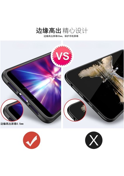 Huawei P20 Lite Kılıf Yüzüklü Silikon Kenarlı Kılıf Kırmızı indirimleri