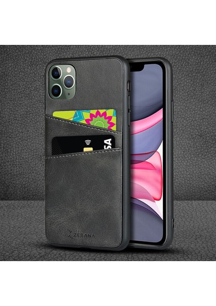 Samsung Galaxy A10S Kılıf Zebana Swank Cepli Kılıf Kahverengi