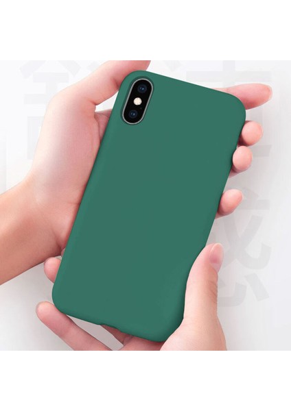 Apple iPhone Xs Max Kılıf Lansman Silikon Kılıf Pembe