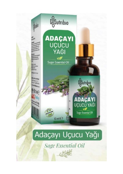 Adaçayı Uçucu Yağı Doğal 10 ml