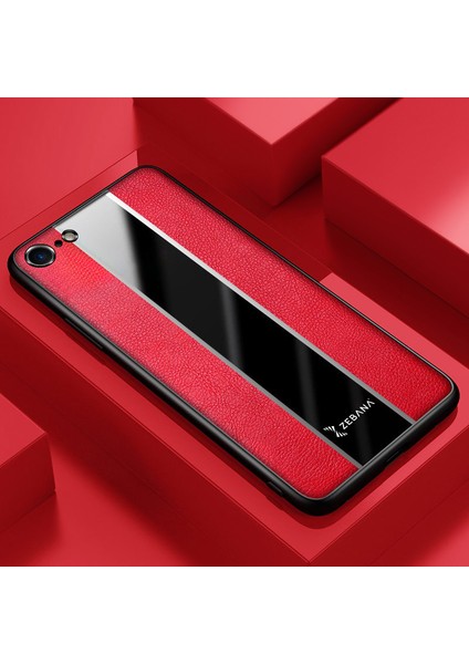 Apple Iphone 6s Plus Kılıf Zebana Premium Deri Kılıf Siyah