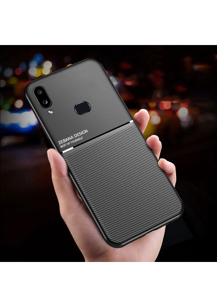Samsung Galaxy A10S Kılıf Zebana Design Silikon Kılıf Siyah fırsatları