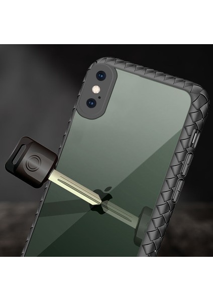 Apple iPhone Xs Max Kılıf Zebana Mild Silikon Kenar Kılıf Mavi fırsatları