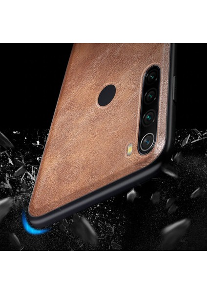 Xiaomi Redmi Note 8 Kılıf Zebana Lüx Deri Kılıf Yeşil