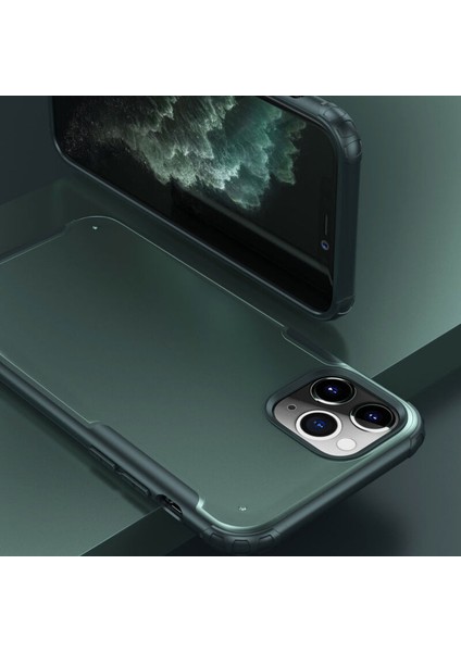 Apple iPhone 11 Pro Kılıf Zebana Mod Silikon Kenar Kılıf Siyah