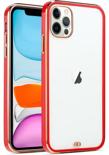 Apple iPhone 12 Pro Kılıf Zebana Glitter Silikon Kılıf Lila fiyatları