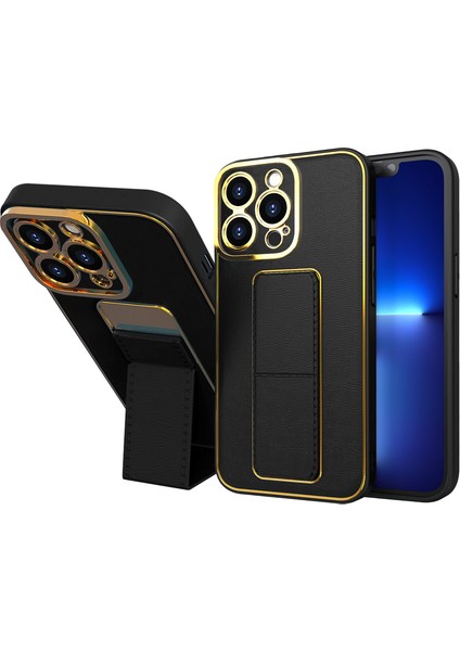 Apple iPhone 14 Pro Kılıf Zebana Royal Standlı Silikon Kılıf Açık Mavi fiyatları
