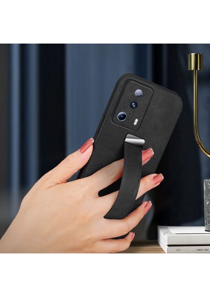 Xiaomi Mi 13 Lite Kılıf Zebana Classic Deri Kılıf Siyah modelleri