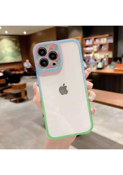 Apple iPhone 13 Pro Kılıf Lumina Silikon Kılıf (Kamera Lens Korumalı) Mavi fiyatları