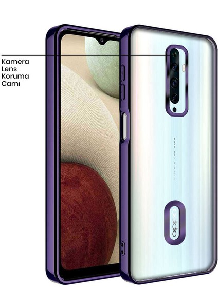 Oppo Reno 2z Kılıf Zebana Glint Silikon Kılıf Yeşil fiyatları