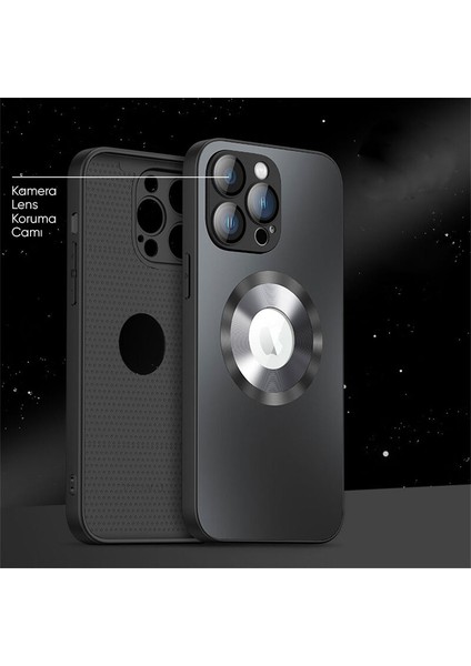 Apple iPhone 14 Pro Kılıf Zebana Shape Silikon Kılıf (Kablosuz Şarj Destekli - Kamera Korumalı) Açık Mavi