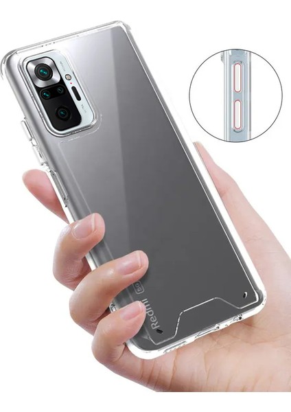 Xiaomi Redmi Note 10 Pro Max Uyumlu Kılıf Zebana Hd Şeffaf Silikon Kılıf Şeffaf fırsatları