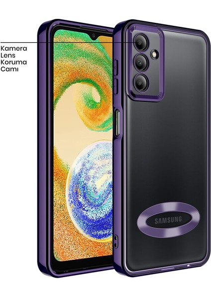 Galaxy A54 5g Kılıf Zebana Glint Silikon Kılıf Derin Mor fiyatları