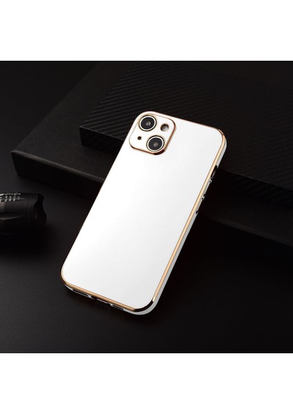 Apple iPhone 14 Plus Kılıf Golden Silikon Kılıf Siyah fiyatları