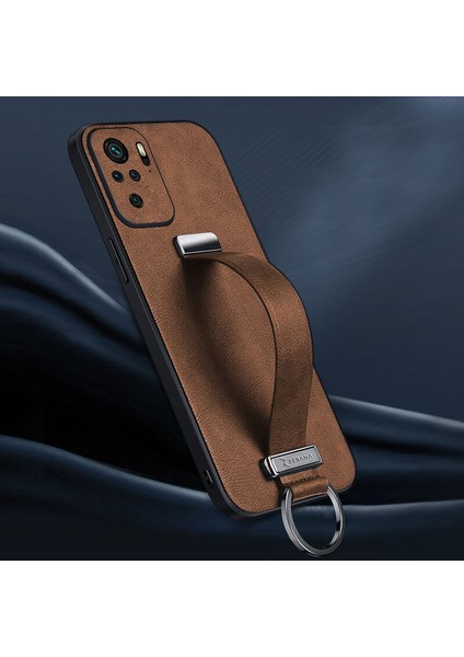 Xiaomi Redmi Note 10S Kılıf Zebana Classic Deri Kılıf Siyah fiyatları