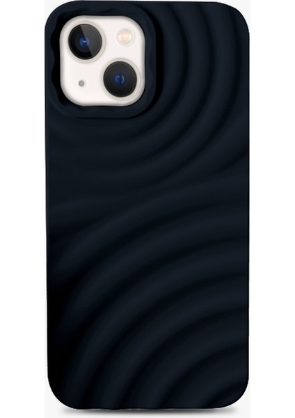 Apple iPhone 15 Plus Uyumlu Kılıf Zebana 3D Water Silikon Kılıf Siyah fiyatları