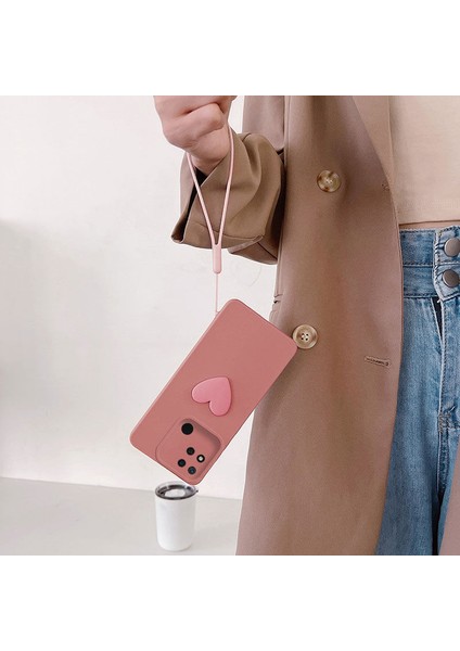Xiaomi Redmi 10A Kılıf Zebana Kalpli Love Kılıf Pembe fiyatları